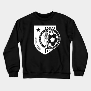 BOS Strikers White Shield Crewneck Sweatshirt